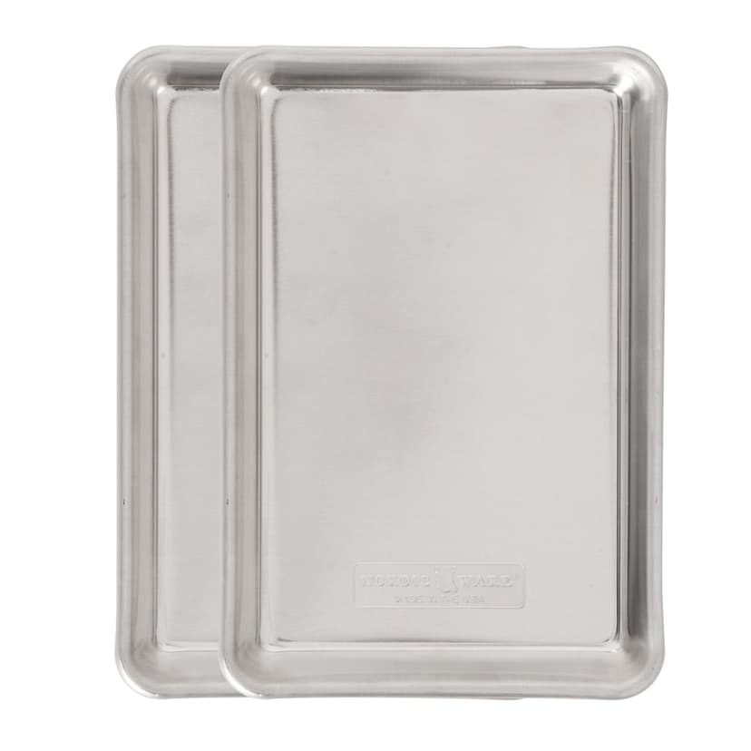 Nordicware Naturals Uncoated Aluminum Eighth Sheet, 2-pc