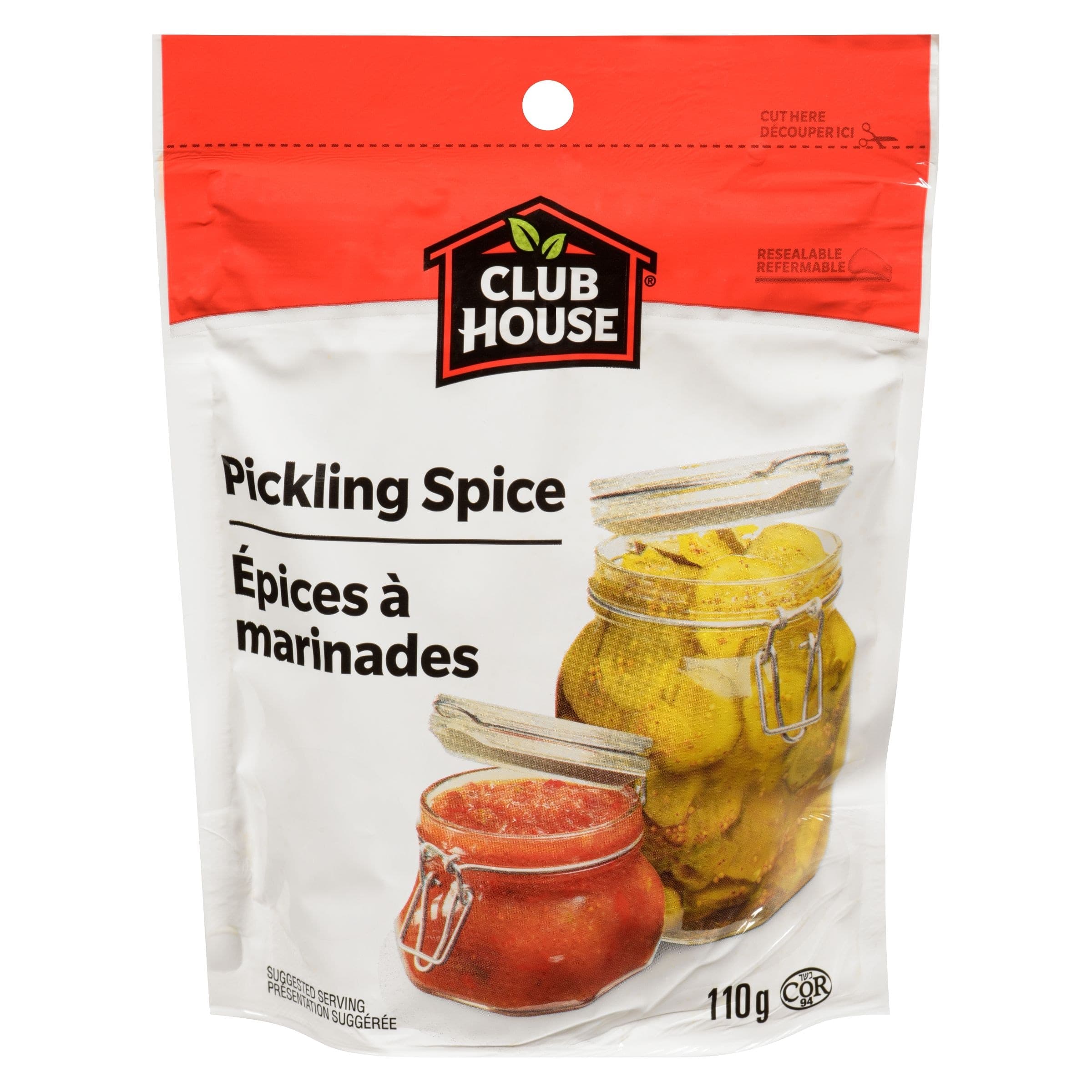 Club House Spice for Pickling, Marination, and Roasting, 110-g