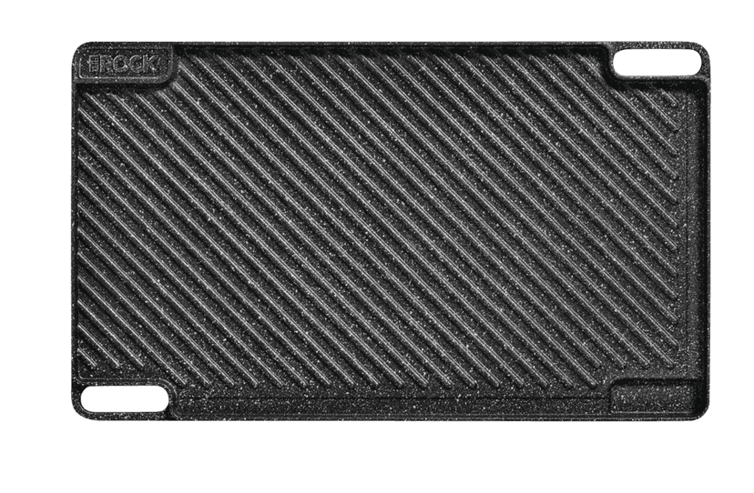 Heritage The Rock Reversible Grill & Griddle, Dishwasher & Oven Safe, 45.7cm x 27.2cm