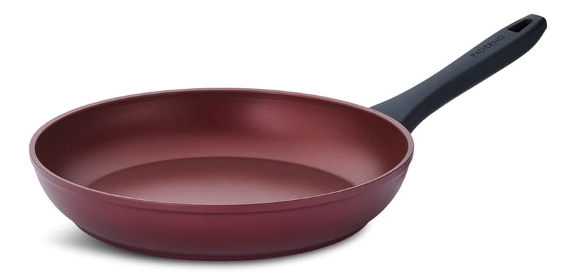 PADERNO Classic Non-Stick Frying Pan, PFOA-Free, Maroon, 12-in