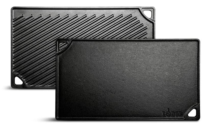 Lodge Seasoned Cast-Iron Griddle, 16.8-in