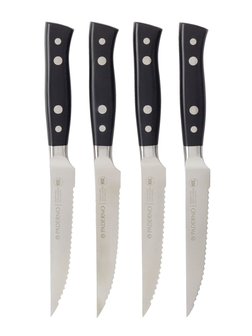 PADERNO Steak Knives Set, 4-pc