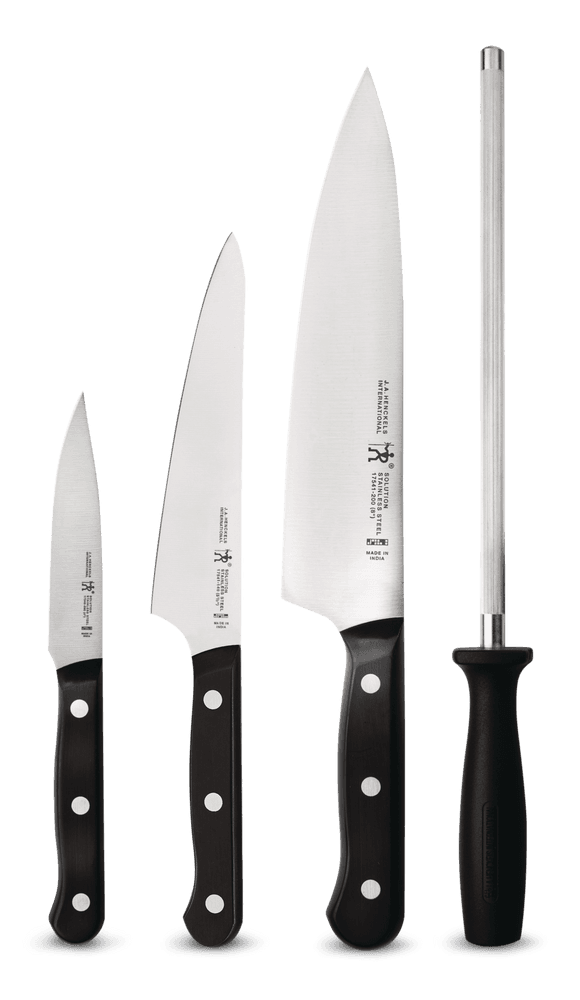 Henckels Solution Stainless Steel Fine Edge Knife Set, 4-pc