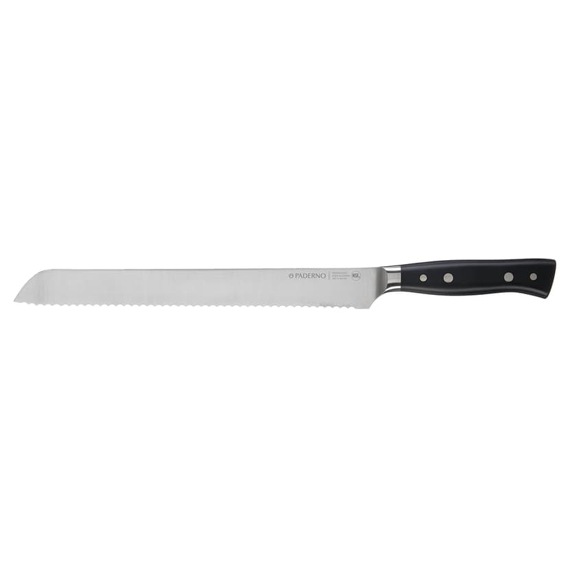 PADERNO Montgomery Stainless Steel Bread Knife, 10-in