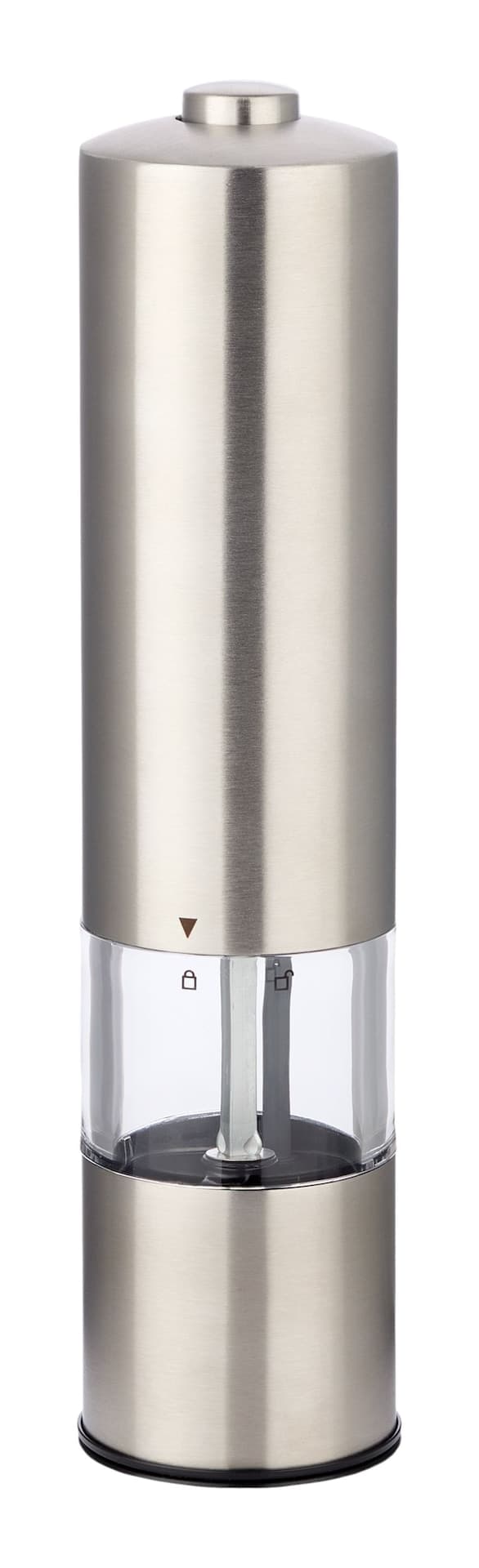 MASTER Chef Stainless Steel Electric Salt & Pepper Grinder with LED Light