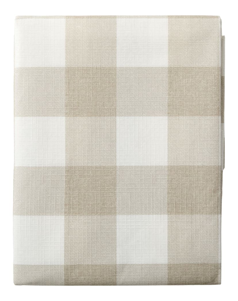 CANVAS Indoor/Outdoor Plaid PEVA Table Cloth, 60-in x 84-in