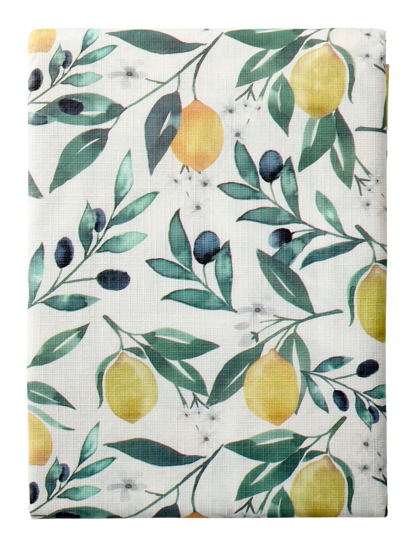 CANVAS Indoor/Outdoor Citrus PEVA Table Cloth, 60-in x 84-in