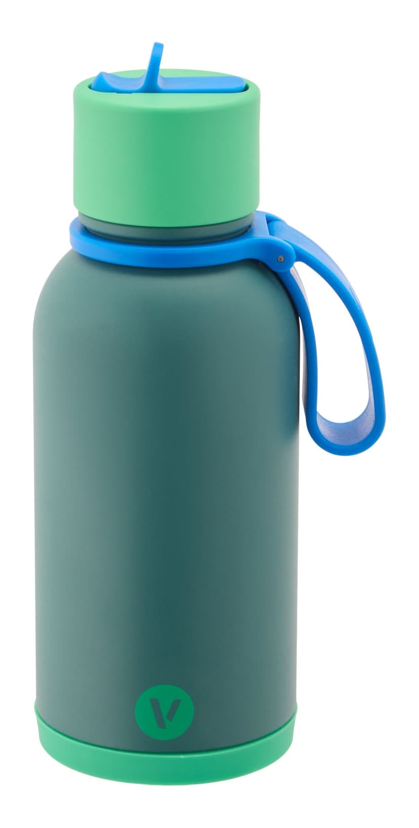 VIDA by Paderno Stainless Steel Kids' Bottle, 16-oz, Emerald