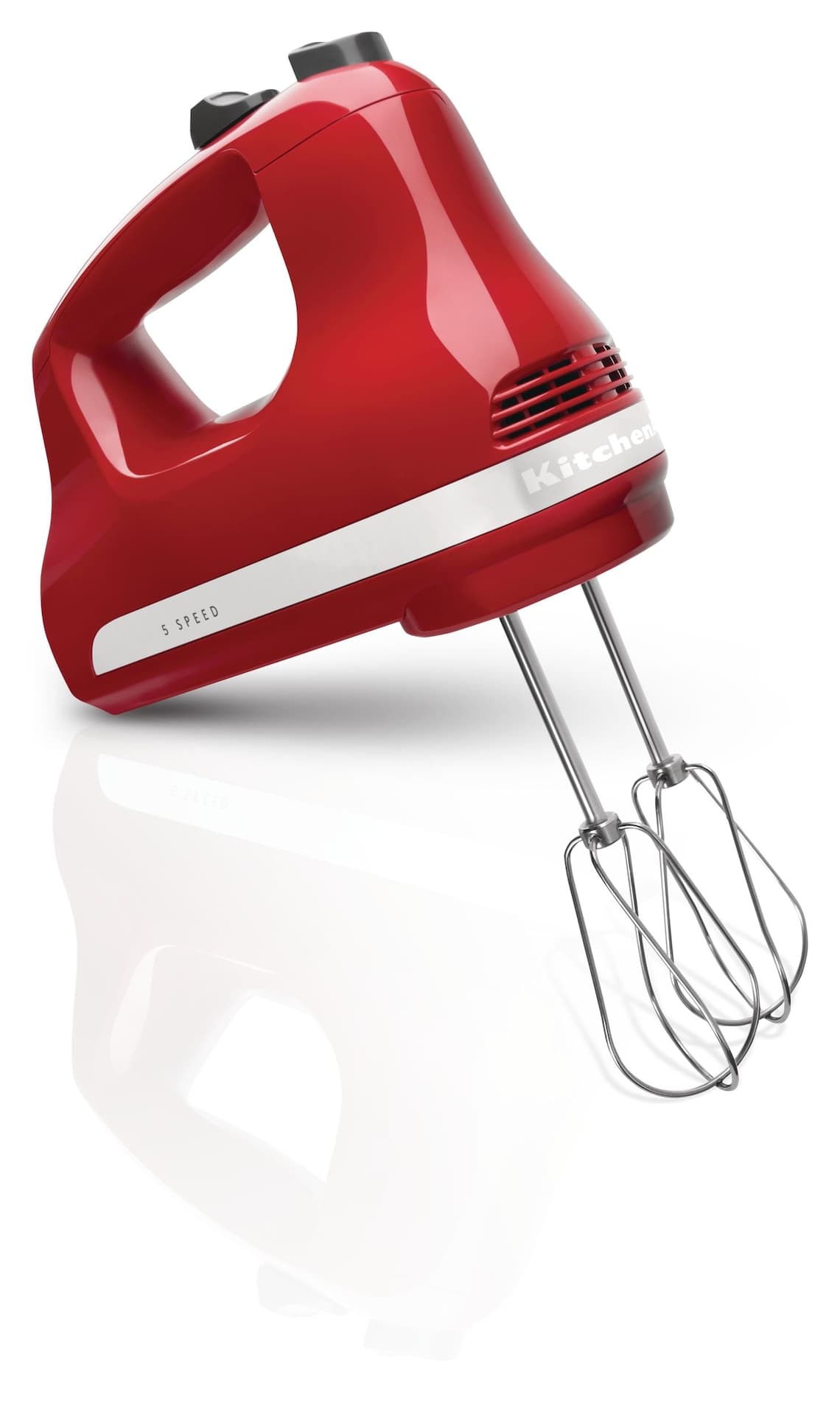 KitchenAid® Ultra Power™ 5-Speeds Hand Mixer w/ Turbo Beater Empire Red
