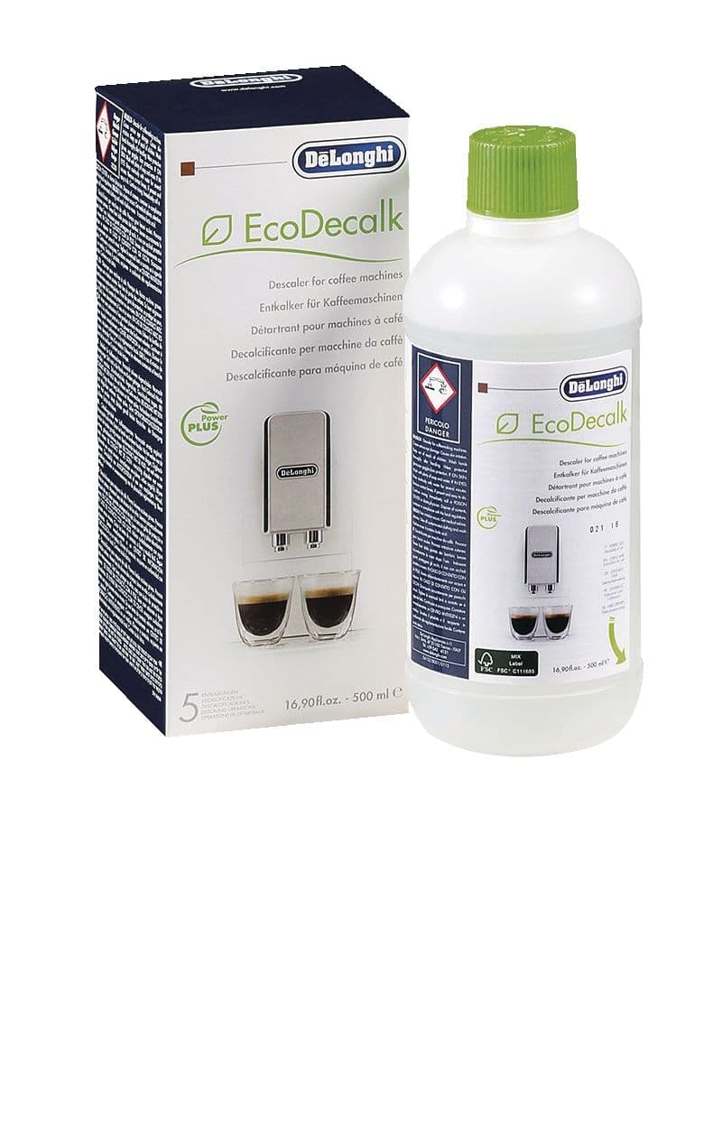 DeLonghi Universal Eco-Friendly Descaling Solution For Coffee & Espresso Machines, 500mL