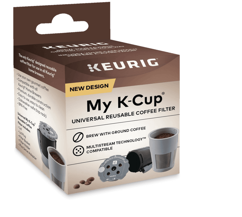 Keurig® My K-Cup Universal Reusable Coffee Filter, Dishwasher Safe, BPA-Free