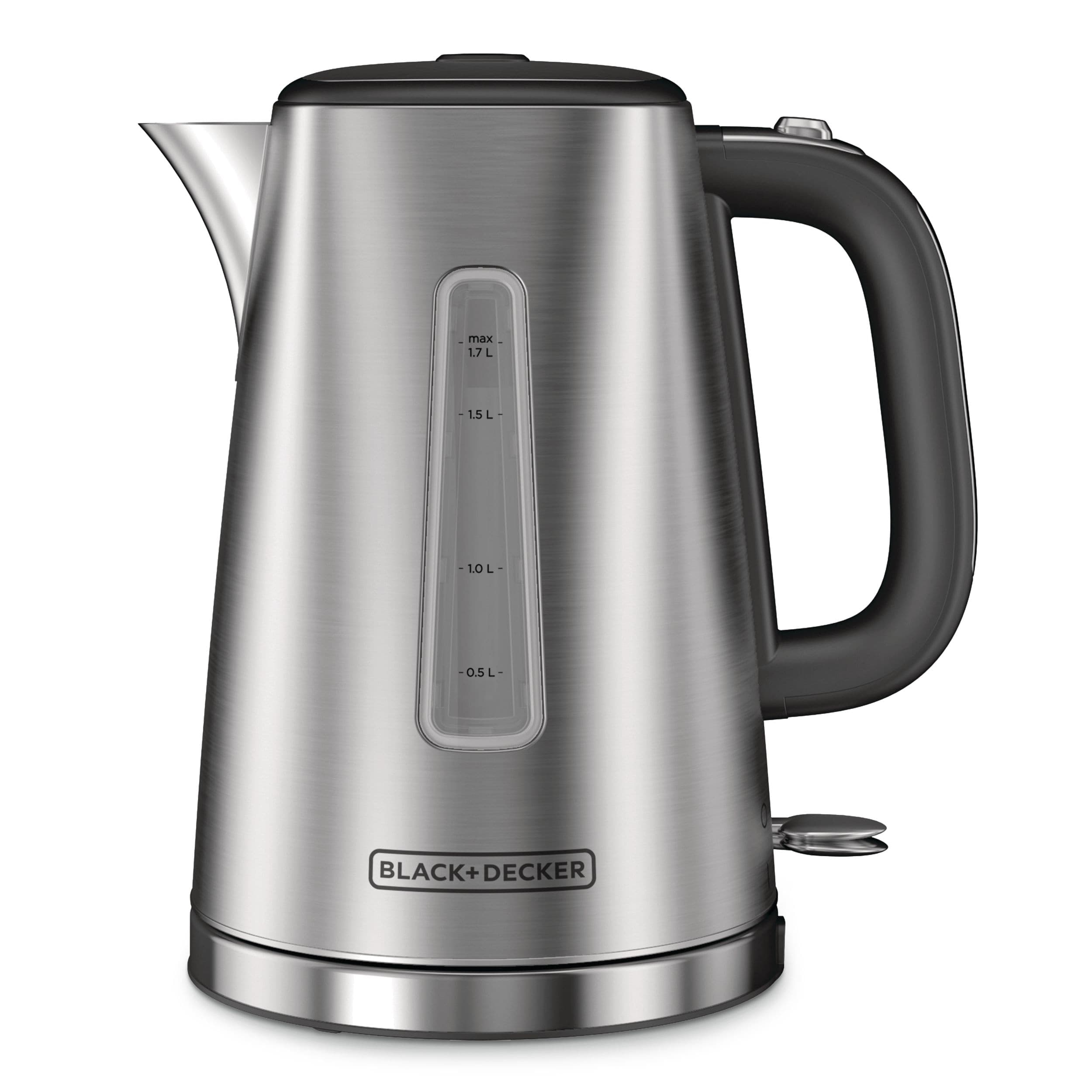 Black & Decker Kitchen Tools® Cordless Electric Kettle w/ Auto Shut Off, Stainless Steel, 1.7L