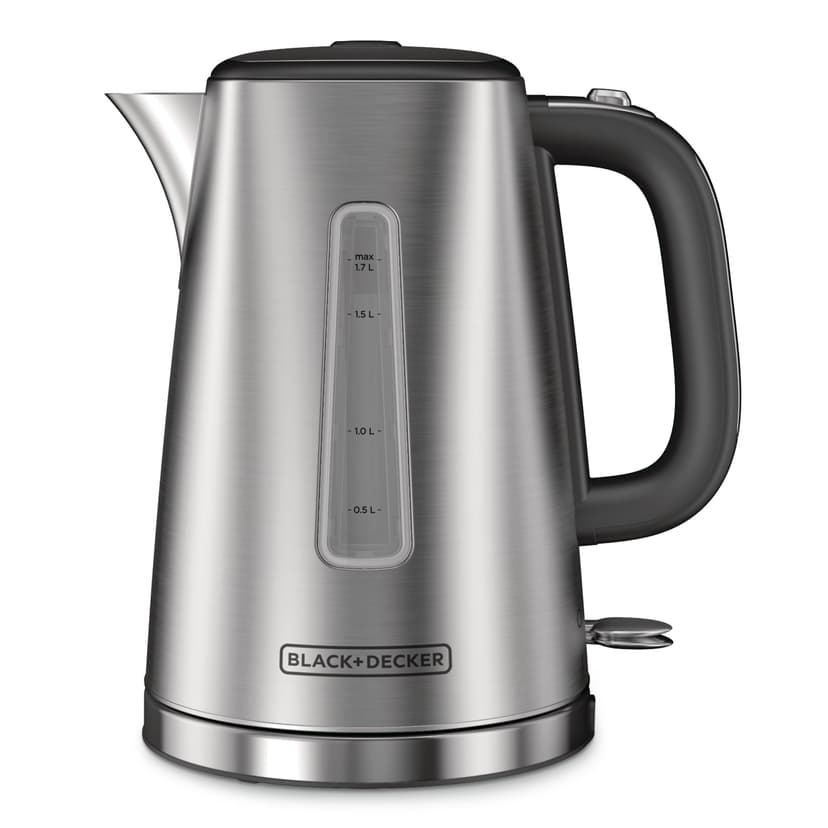 Black & Decker Kitchen Tools® Cordless Electric Kettle w/ Auto Shut Off, Stainless Steel, 1.7L