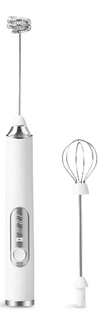 Primula Electric Handheld Milk Frother with Interchangeable Heads
