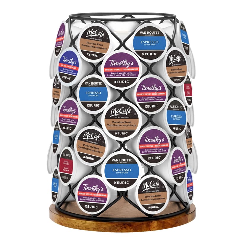 Keurig K-Cup® Pod Wood Storage Carousel, 49 Pod Capacity
