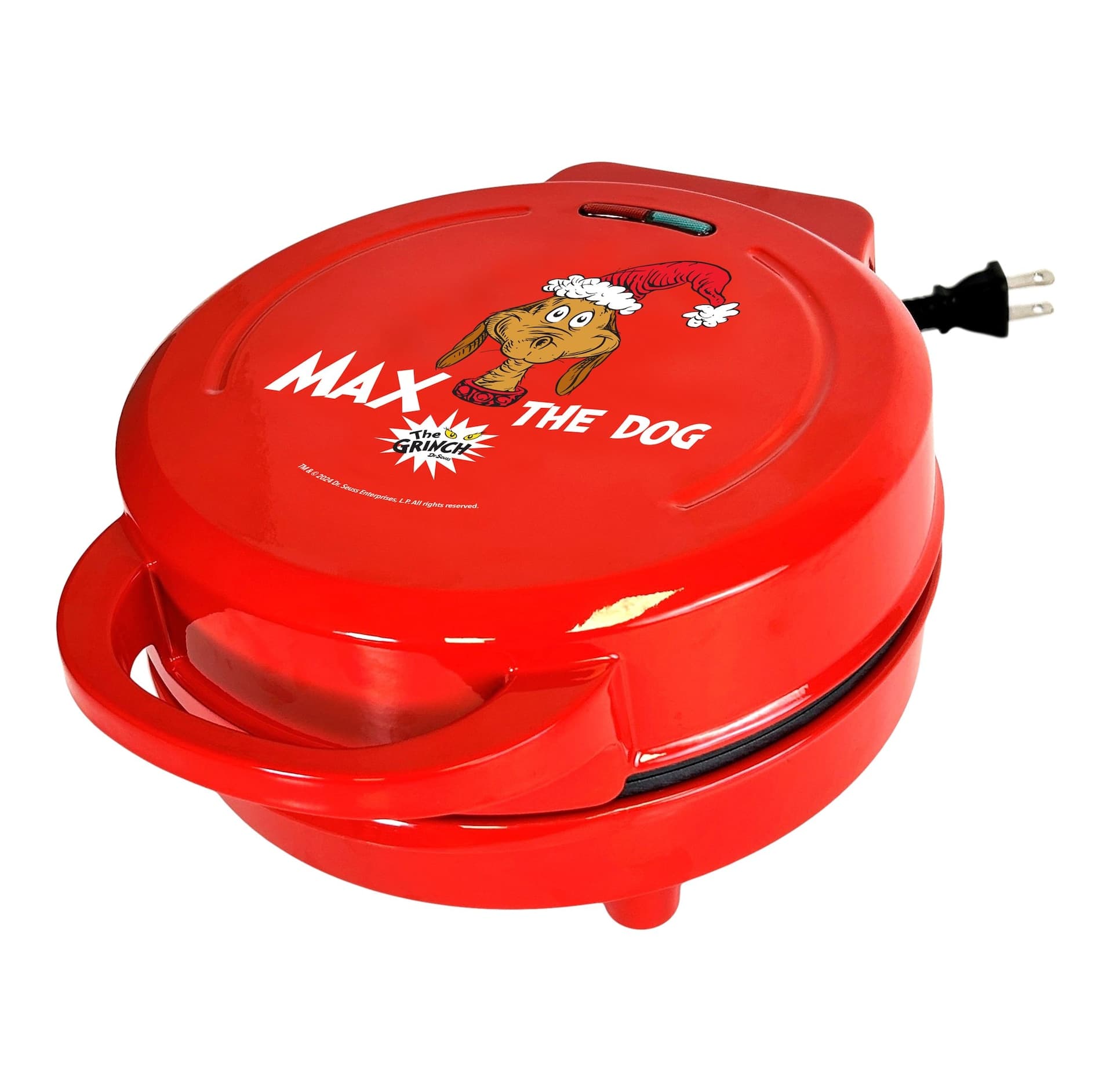 Grinch Dr. Seuss Max the Dog Pet Treat Maker, Red