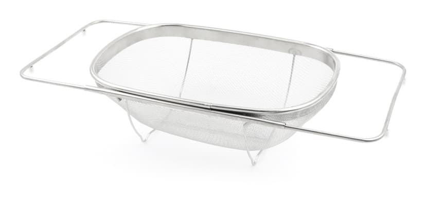 Stainless Steel Expandable Strainer, 13.5 x 9.5-in, 3.21-L
