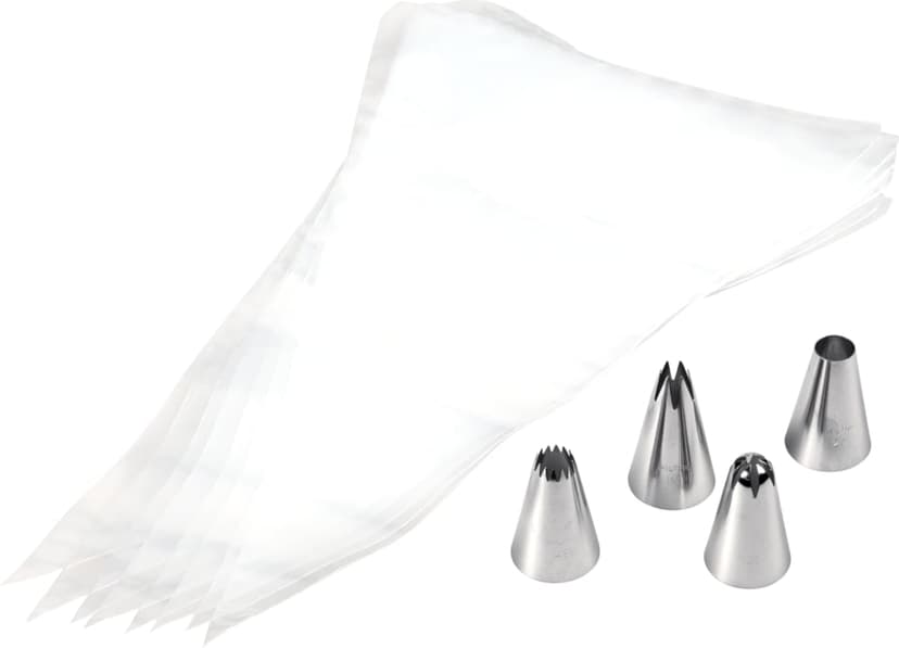 Wilton Stainless Steel Cupcake Decorating Set, 12-pk
