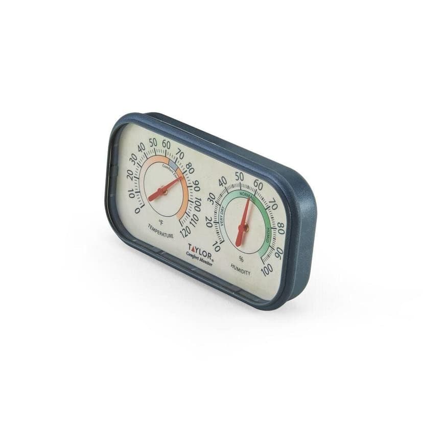 Taylor Analog Indoor Thermometer with Humidity Meter