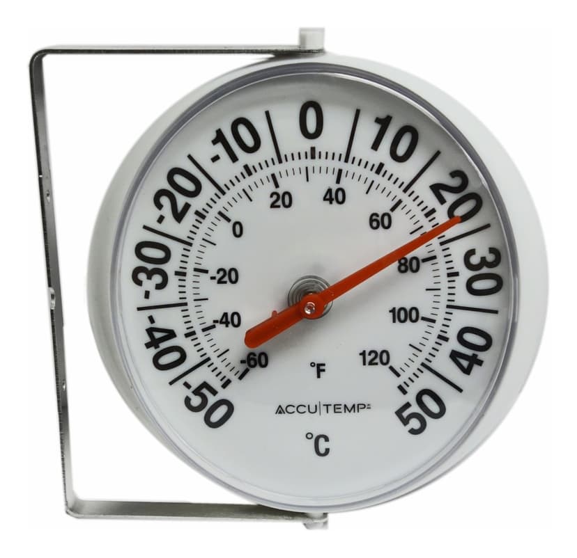 Accutemp Analog Thermometer, Outdoor/Indoor