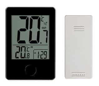 Accutemp Wireless Thermometer with Digital Clock