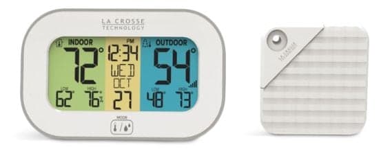 La Crosse Colourized Digital Weather Thermometer