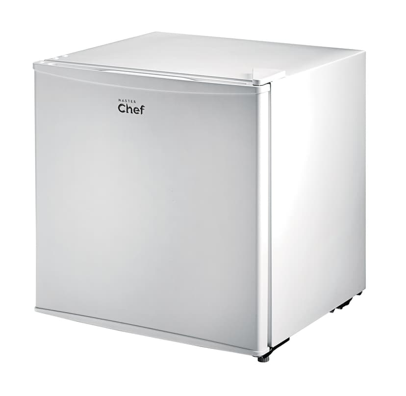 MASTER Chef Energy Star Compact Mini Bar Refrigerator Easy-To-Use Temperature Control for Dorms/Bedroom, 1.6-cu.ft., White
