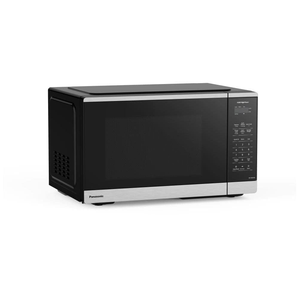 Panasonic Countertop Microwave, 0.9-cu.ft., Black & Stainless Steel