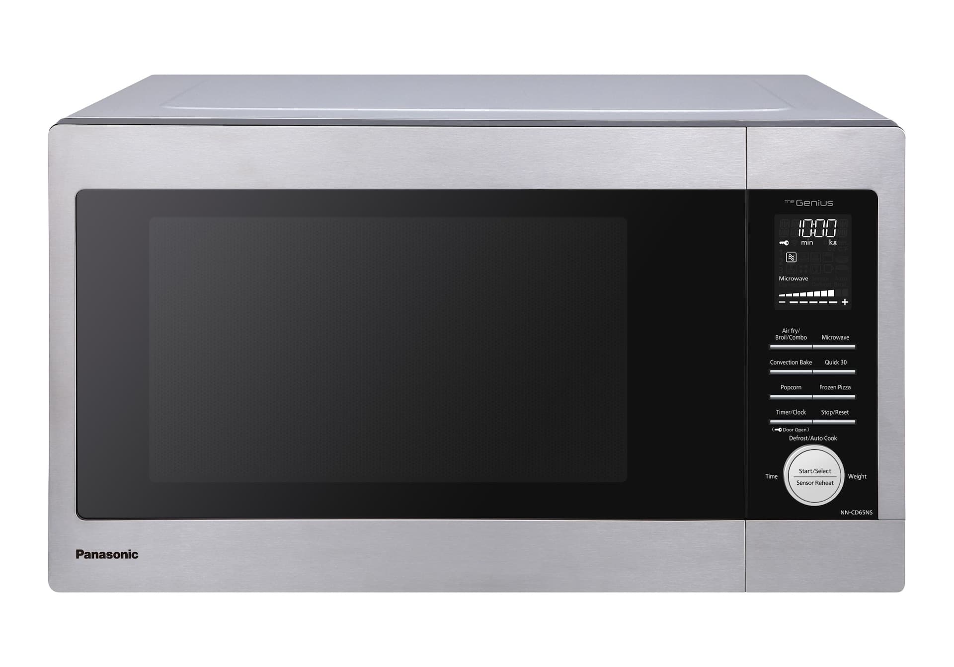 Panasonic 4-in-1 Combination Countertop Microwave Oven with Air Fryer, Convection Bake & Broiler, 1.3-cu.ft, Black