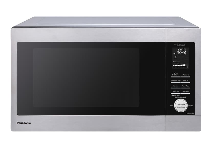 Panasonic 4-in-1 Combination Countertop Microwave Oven with Air Fryer, Convection Bake & Broiler, 1.3-cu.ft, Black