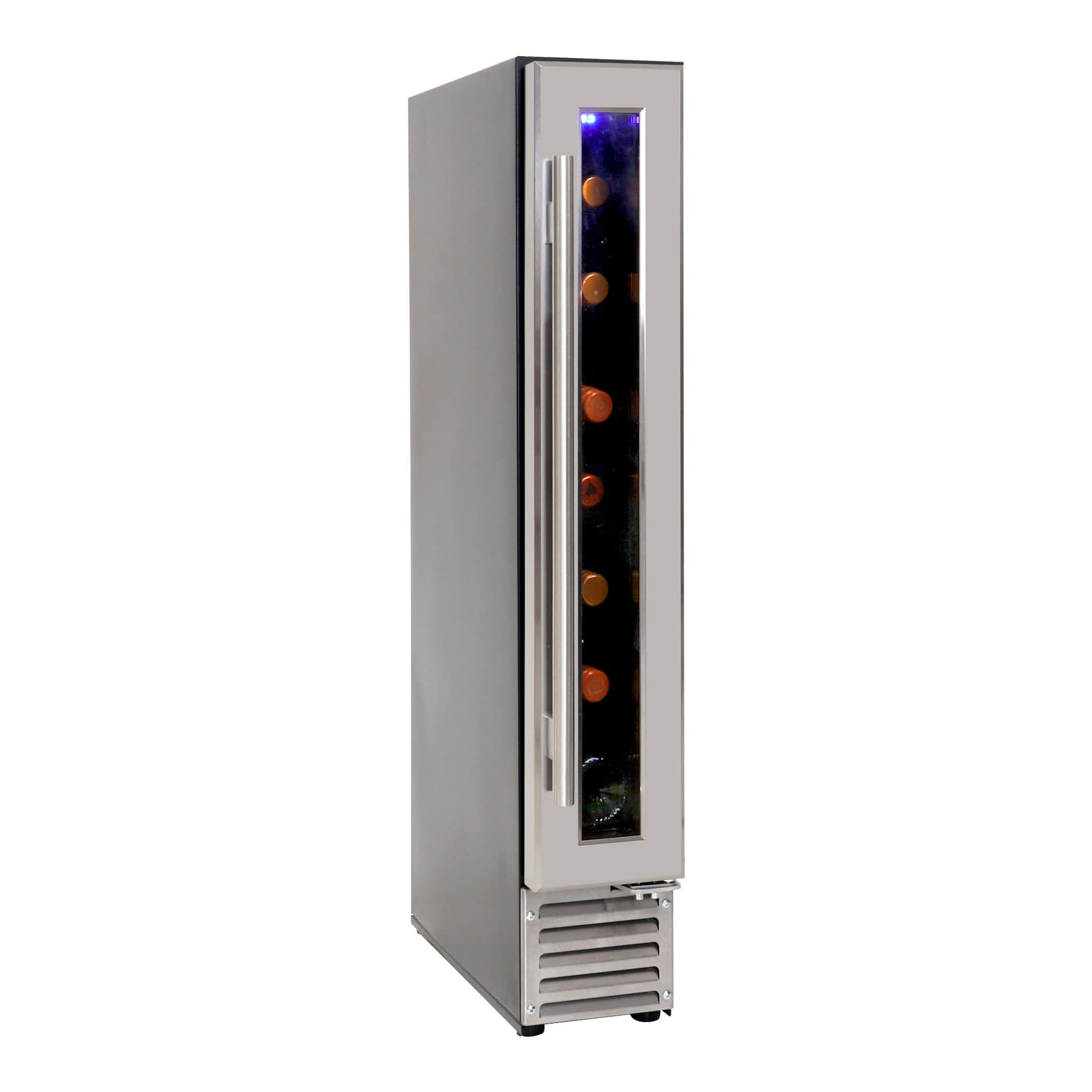 Koolatron 7-Bottle Stainless Steel Wine Cellar