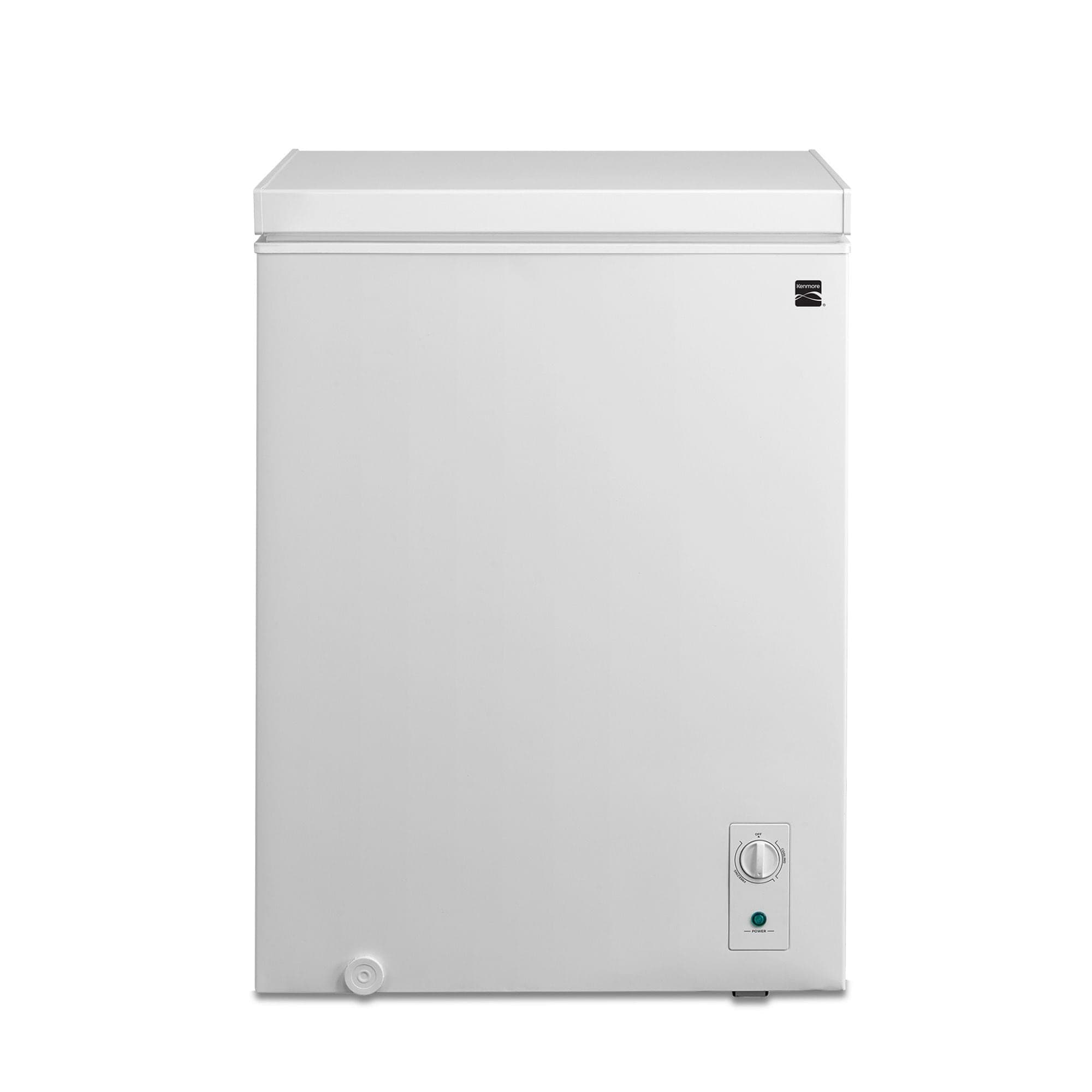 Kenmore Convertible Chest Freezer/Fridge White, 5-cu-ft