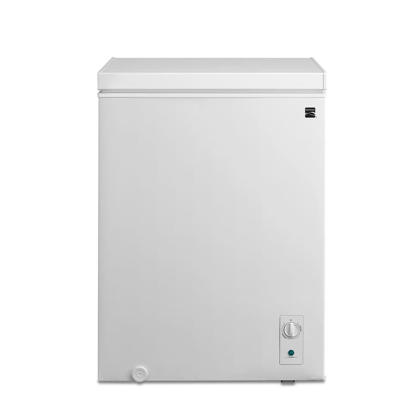 Kenmore Convertible Chest Freezer/Fridge White, 5-cu-ft