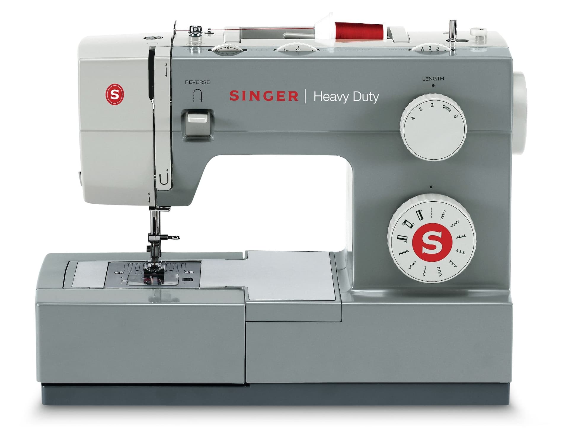 Singer 4411 Heavy Duty Sewing Machine with 11 Stitches and Auto Buttonhole, Accessories and Dust Cover Included