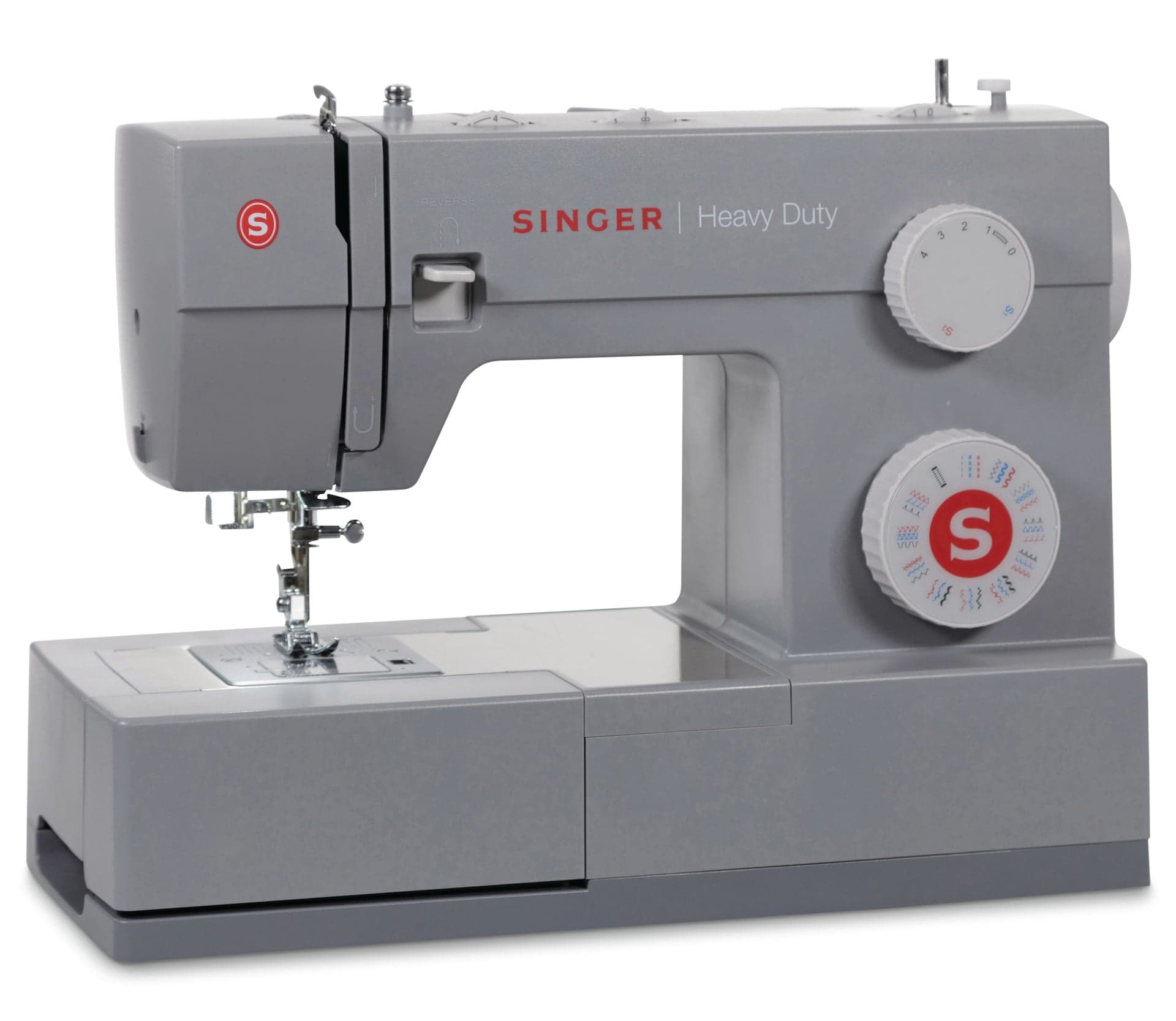 Singer 4432 Heavy Duty Sewing Machine with 32 Stitches and Auto Buttonhole, Accessories & Dust Cover Included