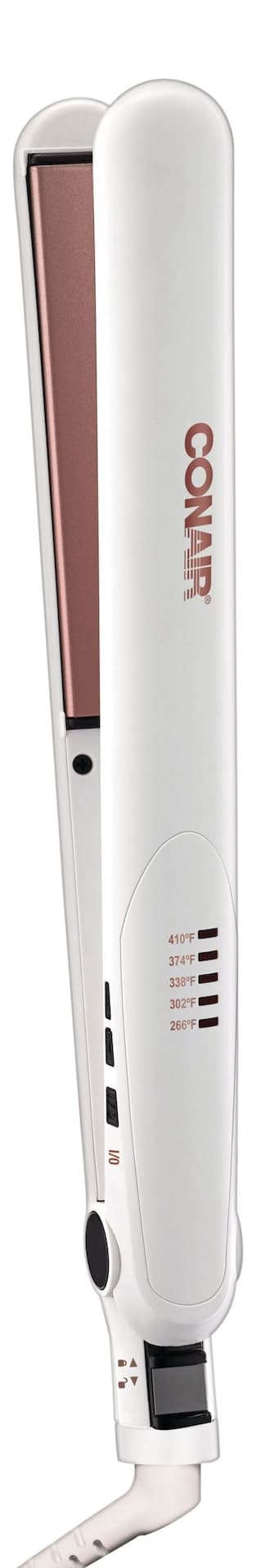 Conair Double Ceramic Flat Iron Hair Straightener, 1-in