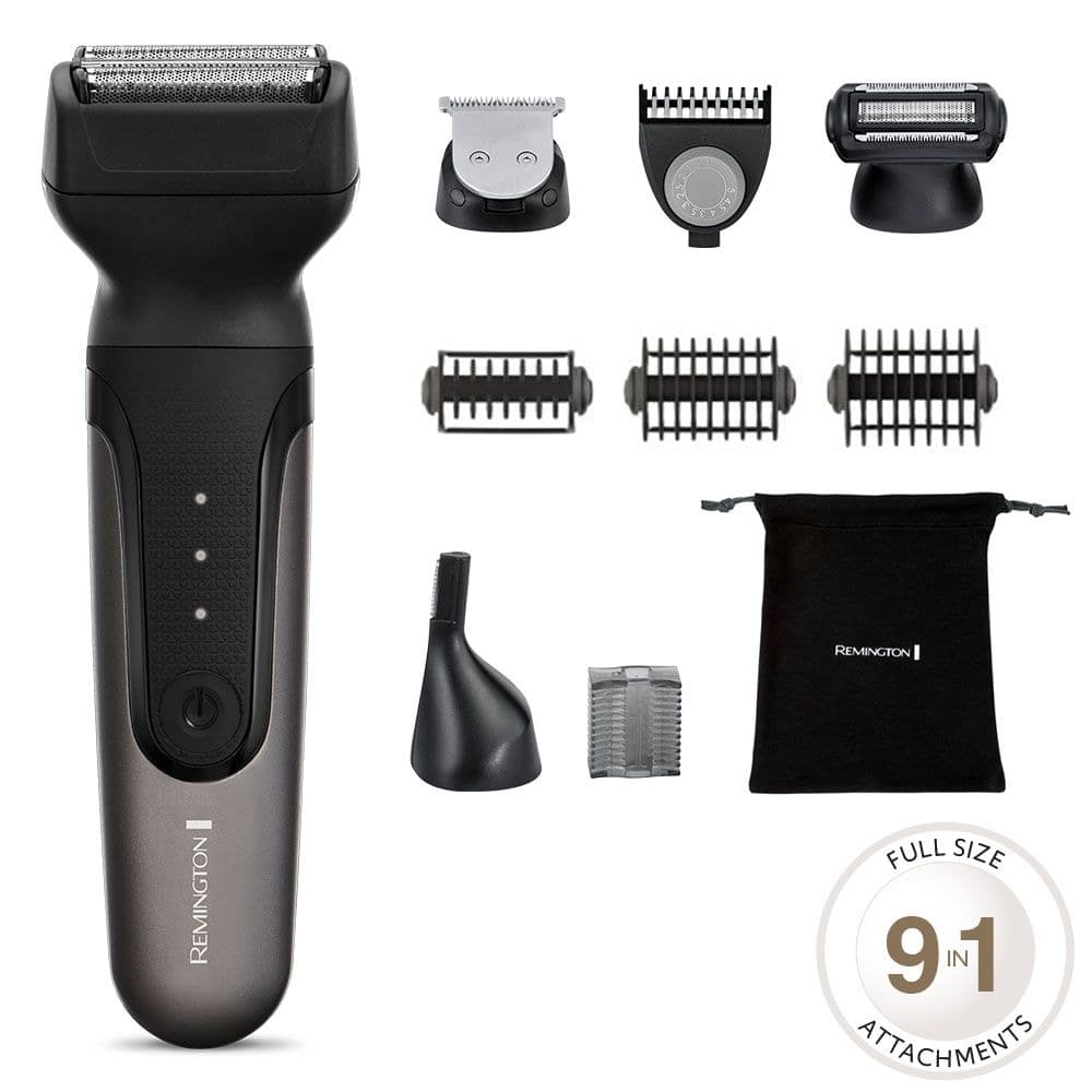 Remington ONE Shave & All-In-One Multi-Tool Groom Kit with 9 Attachments