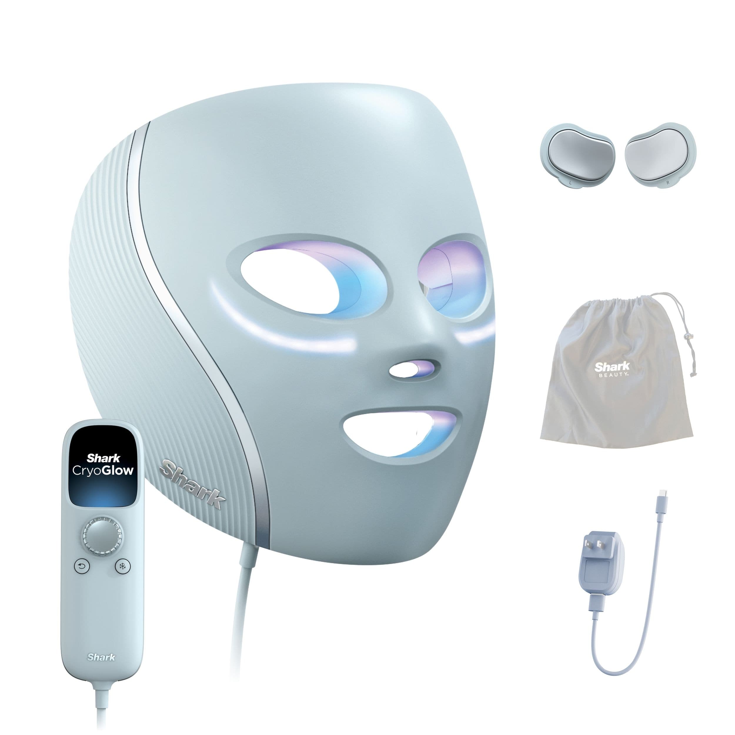 Shark CryoGlow Temperature-Controlled LED Face Mask