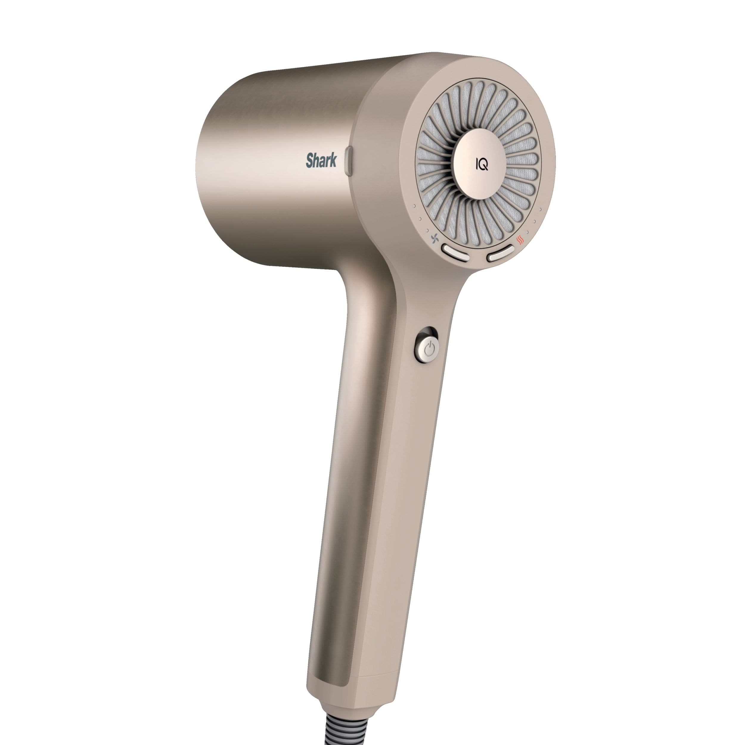 Shark HyperAIR IQ Technology Fast-Drying Ionic Hair Dryer with Concentrator, Stone
