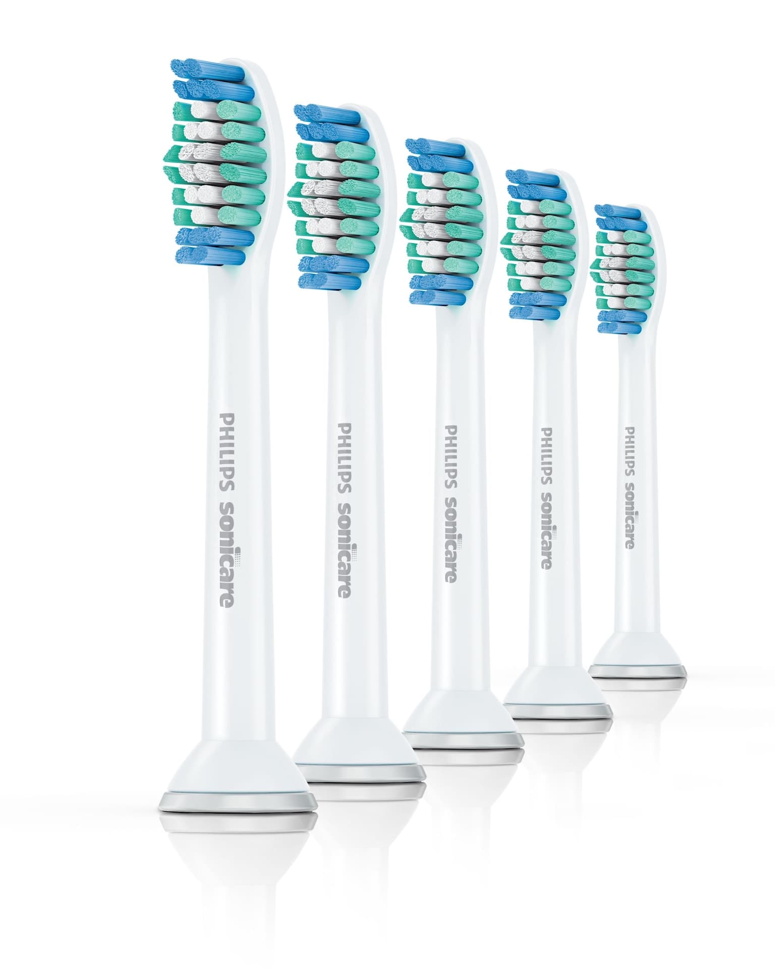 Philips Sonicare Simply Clean Electric Toothbrush Replacement Heads Value Pack, 5-pk