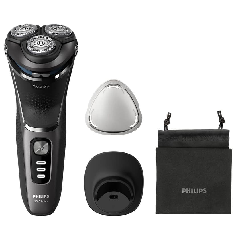 The Philips S3343/13 Series 3300 Wet or Dry Electric Shaver