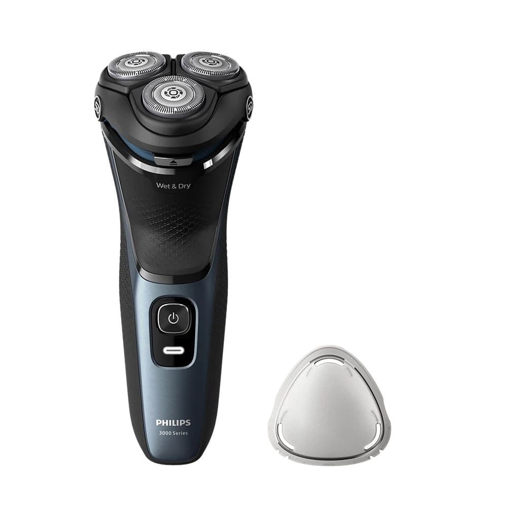 Philips Series 3100: S3144/00 Wet & Dry Electric Razor/Rotary Shaver with Pop-Up Trimmer