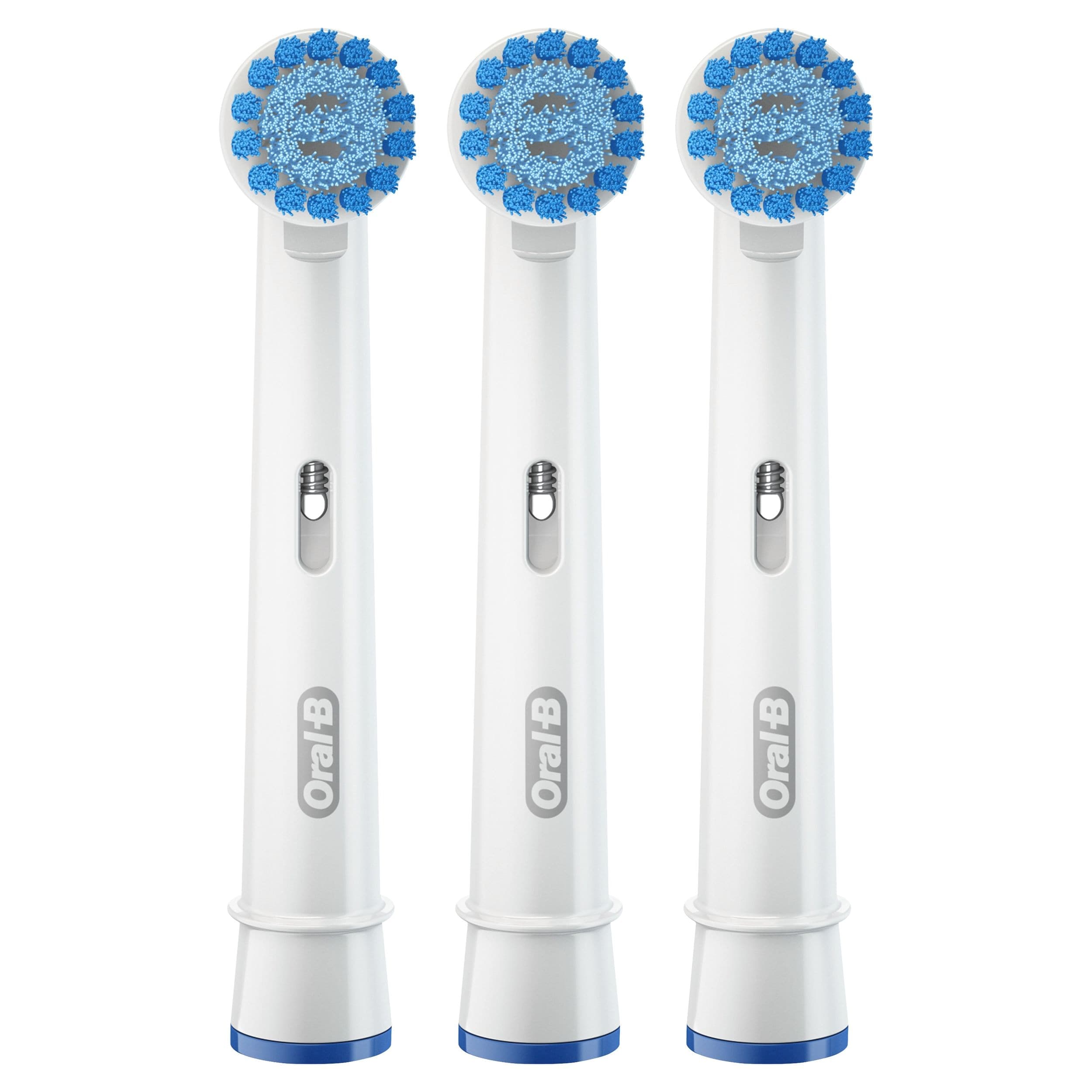 Oral-B's CrossAction Sensitive Gum Care Replacement Brush Heads, 3-pk