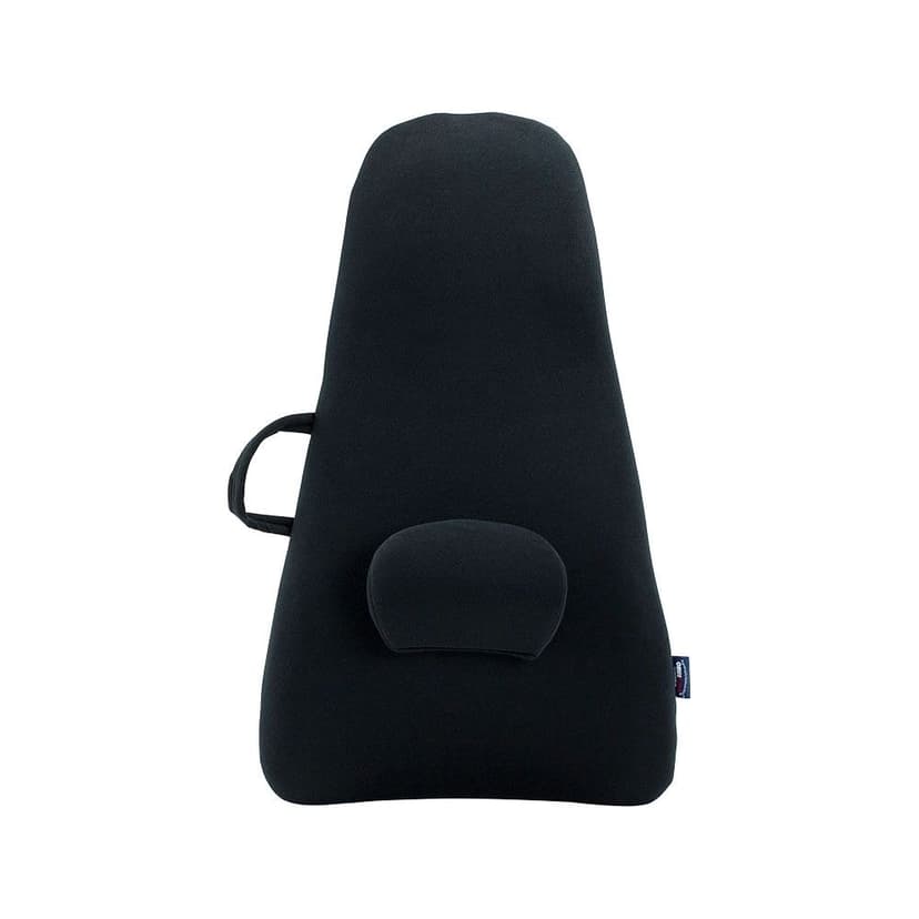 ObusForme Portable High-Back Backrest Support Cushion with Lumbar Pad For Office Chair/Home/Car