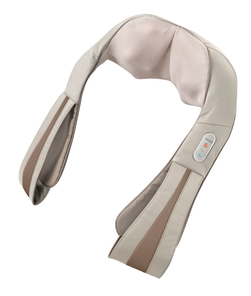 HoMedics Neck & Shoulder Massager with Heat & 3 Speeds, Quad Action Electric Shiatsu Kneading Massager