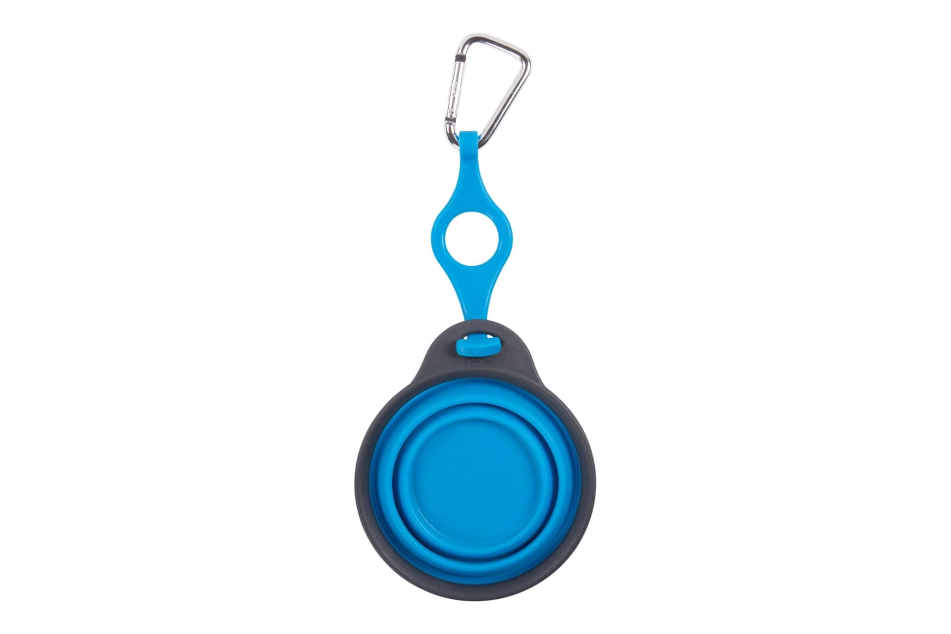 Dexas Collapsible and Portable Duo Chamber Pet Hydration Bottle and Snack Container, Reusable