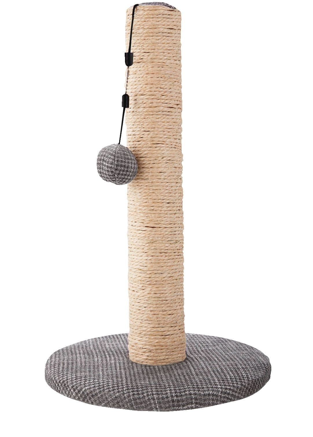 Petco Durable Sisal Cat Scratching Post, 19-in, Grey