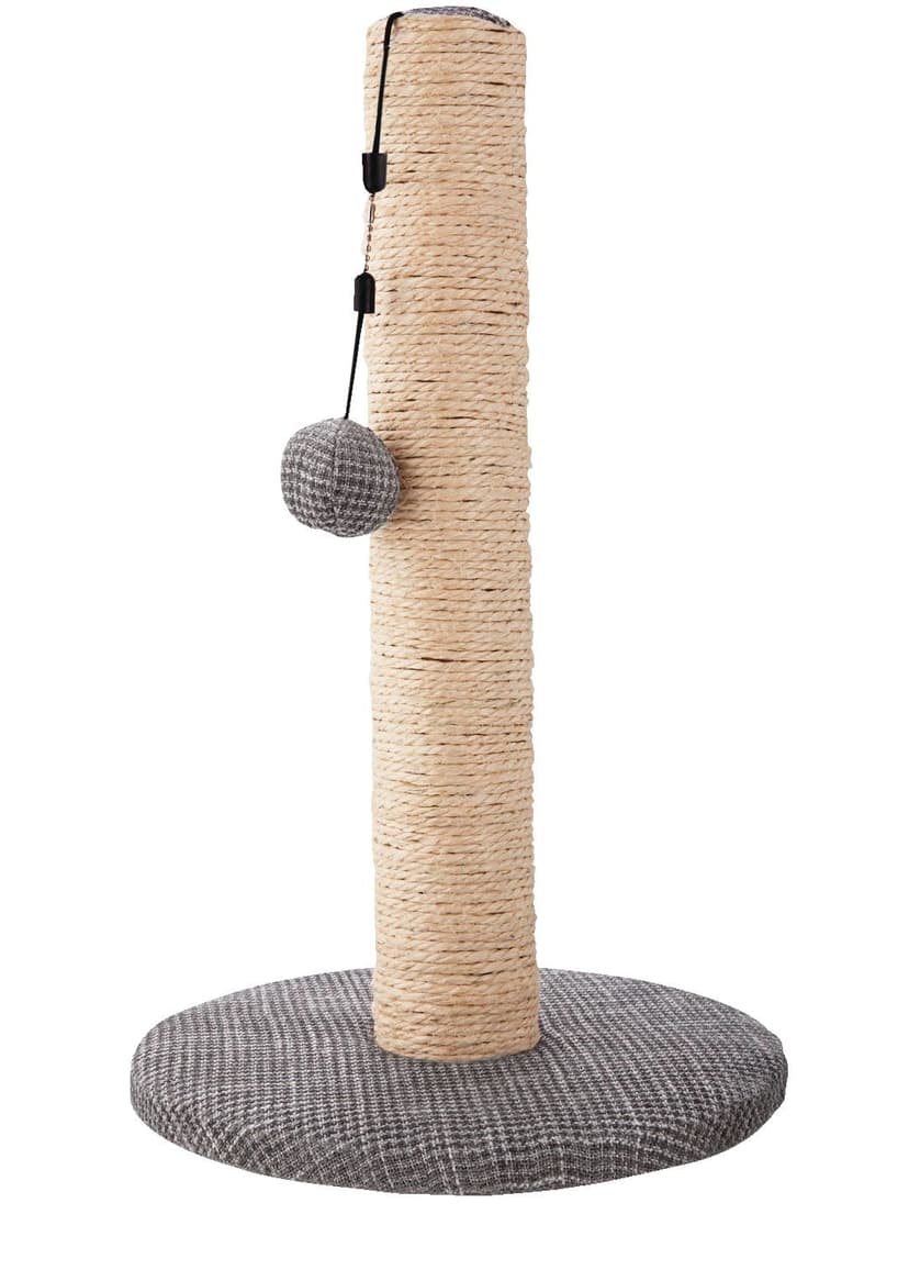 Petco Durable Sisal Cat Scratching Post, 19-in, Grey