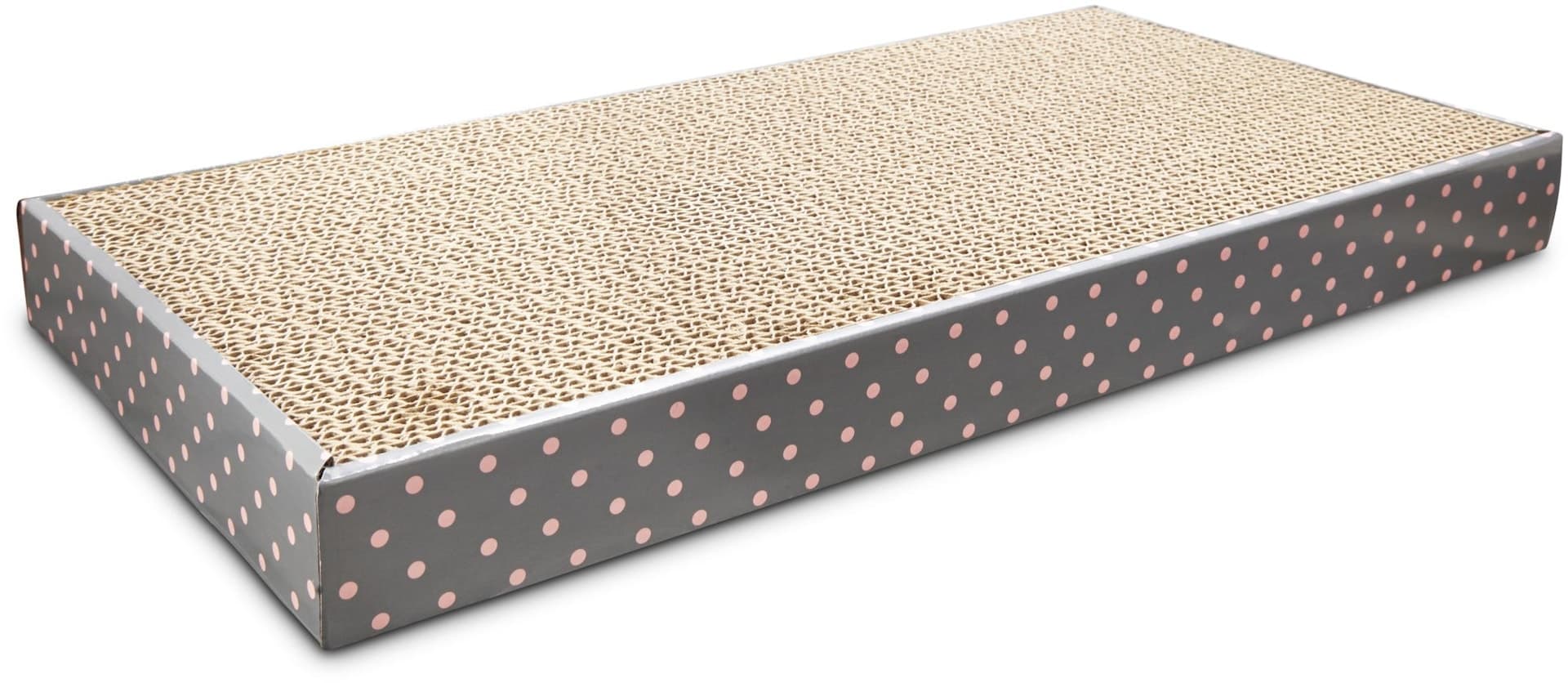 Petco Double Wide Cardboard Cat Scratcher, 10-in x 18.5-in, Refillable