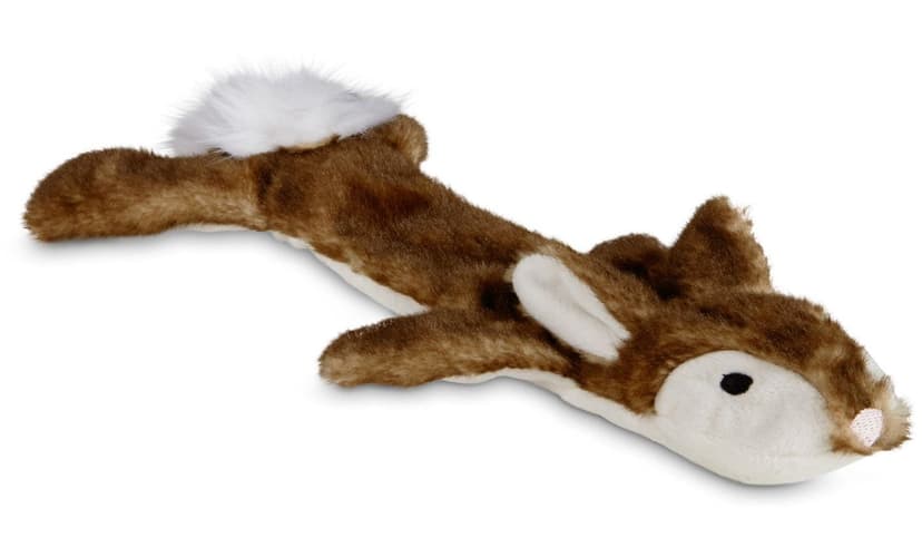 Petco Unstuffed Squeak Plush Rabbit Dog Toy, Small